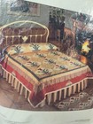Vintage Bucilla Applique Quilt Kit Quilted Tulips 40131 King Size 99x104 