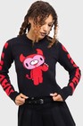 Sweater Long Sleeve Women New Goth Alternative
