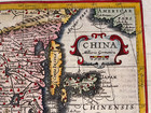 China Corea 1614 Mercator Hondius Atlas Minor Nice Antique Map 17th Century
