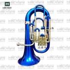 Euphonium 4 Valve Brass Instrument Bb Euphonium With Mouthpiece   Case 