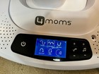 4moms Mamaroo 4 Plush Baby Swing - Silver