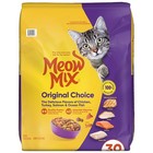 2 Pack Meow Mix Original Choice Dry Cat Food Chicken Turkey Salmon Fish 30 Lb