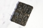 Rare Victorian Gutta-percha Wax Seal Antique Calling Card Case Neoclassical