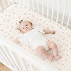 Muslin Cotton Crib Sheets - Neutral Fitted Sheets For Standard Crib  Toddler Mat