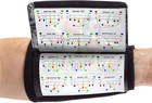 Football Play Wristbands - Youth Quarterback Gear - Wristband Playbook - Softbal