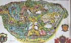 1983 Disneyland Pictorial Map Souvenir Guide Walt Disney Productions