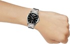 Casio Men s Analog Black Dial Stainless Steel Watch - Mtp-1381d-1a New