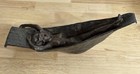 Artist Signed Solid Bronze Nude Reclining Woman In Hammock Sculpture