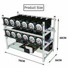 Mining Rig Frame For 14 Gpu Steel Open Air Miner Mining Frame Rig Case Support