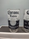 Corona Extra Beer Glasses Cups Made From Glass Bottles Lot Of 2 Free Shipping 