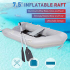 Secondhand 7 5ft Inflatable Boat Dinghy Tender Pontoon Rescue dive Boat Fishing