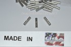  100  22-18 Non-insulated Seamless Butt Wire Connector Uninsulated Made In Usa