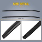 Roof Rack Cargo Rails Fit Mazda Cx-5 2017-2019 Max Load 165lbs