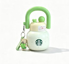 Starbucks 22oz Tumbler Succulent Garden     Stainless  Dual-spout  Charm   Tote