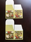 Wee Forest Folk Wff Set Of 2 Small Size Green Bluebird Boxes New Flat Never Used