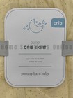 Pottery Barn Kids Baby Sparkle Cotton Tulle Crib Skirt Gold 16  Drop  336t