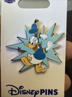 2025 Disney Pin Donald Duck Angry Blue Starburst New