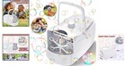 8-inch Automatic Bubble Blower - Fast 18 000 Bubbles For Kids  Parties