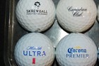 12 Golf Ball Collectible Logo Alcoholic Drinks Liqueur Vodka Whiskey Beer   200