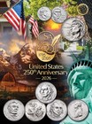 Official Whitman   Coin Folder-united States 250th Anniversary  2026 Single Mint