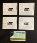          Canada 2017 Starbucks Easter Gift Card        Set Of 5 Pcs         New