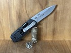 Kershaw Select Fire 1920 Manual Drop Point Plain Edge Bit Driver Excellent 