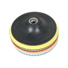 5 Inch Diamond Concrete Polishing Pads Wet Dry Set For Quartz Marble Stone