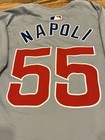 Mike Napoli  55 Game Used issued Chicago Cubs Sz 44 Nike Gray Jersey Mlb Auth