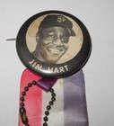 1960s Baseball Jim Hart San Francisco Giants Stadium Souvenir Pin Button Pinback