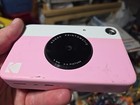 Kodak Printomatic Digital Instant Print Camera Uses Zink 2x3  Photo Paper  Pink