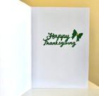 Handmade Religious Thanksgiving Card    7  Tall X 5  Wide   Free Shipping