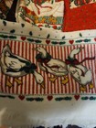 Vintage B d Christmas Goose Kitchen Set 6 Pc Lot Red Quilted Towels Potholder 2
