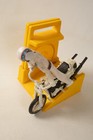 Evel Knievel Stunt Bike Toy  m3l jsf6  Original Ideal 1973 Evil Yellow Hollis