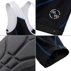 Pro Bike Cycling Bibs Men Padded Bicycle Shorts Breathable Mesh Overall Tights