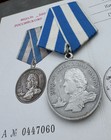Russian Soviet Medal 300 Years Anniversary Of Russian Fleet Ussr Cccp