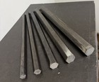 12l14 Steel Hex Bar Stock 1 2  - 1  Dia X 12   5 Pcs  Cnc Lathe Machining Rods