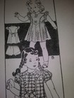 Antique Sewing Pattern  9614 Girl s Dress