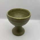 Vintage Mccoy Floraline Pedestal Planter Green