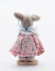 Little Gem Teddy Bear Dollhouse Mini Buffy Easter Bunny Jointed Handmade 1 12