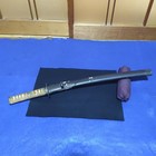Japanese Wakizashi Koshirae Edo Period Bamboo Katana Wooden Blade Length16 14in