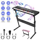 61 Key Electronic Keyboard Piano Instrument With Microphone For Kids Beginner