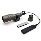 Tactical M300b Weapon Light Small Flashlight With Remote Pressure Switch   Cover