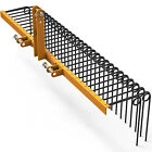 72  3 Pt Heavy Duty Steel Pine Straw Rake For Cat-0   Cat-1 Tractor Attachment