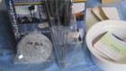 Trudeau 10 Pc Cheese Fondue Set Stoneware 6 Fondue Forks Metal Stand Nob Unused