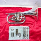 Yamaha Ymp-201ms Marching Mellophone In F W case From Japan