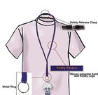 3 Packs Kooky Klicker 19  Lanyard With Keychain Breakaway Clip Blue Black New