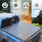 6 4ft Quad Fold Tonneau Bed Cover For Dodge Ram 1500 2500 3500 2002-2023
