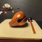 2 3  Buddhist Instrument Monk Wooden Fish Muyu Mokugyo Temple Block Zen Drum