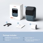 Niimbot B1 Label Maker Machine With Tape Portable Bluetooth Thermal Printer