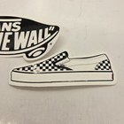 Vans Skateboard Shoes Footwear  Vintage Skateboarding Stickers